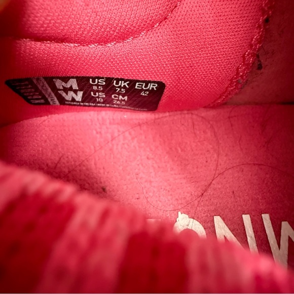 NOBULL Women's Allday Knit Neon Pink Running Sneakers - Picture 9 of 9